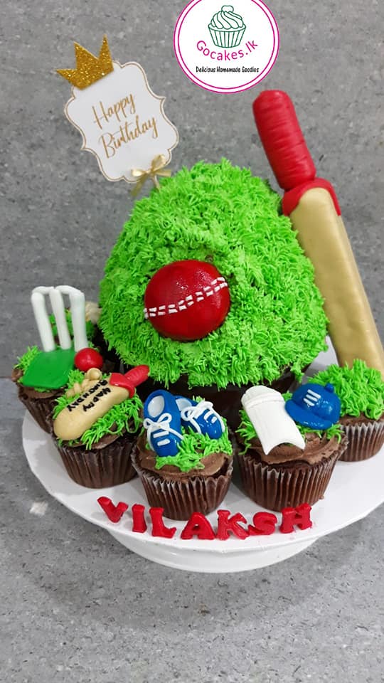Send Cricket Life Birthday Cake to Sri Lanka, Lakwimana