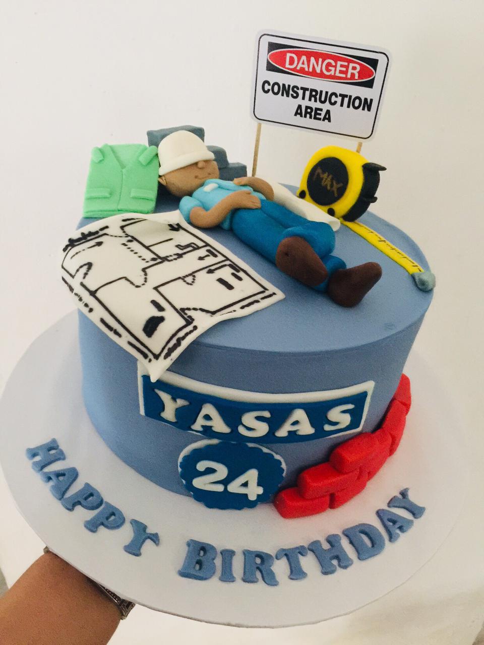 Buy Construction Workers Cake Topper, Architect Cake Toppers,engineer  Builder Cake Toppers,architect Graduation Topper,birthday Cake Topper 2399  Online in India - Etsy