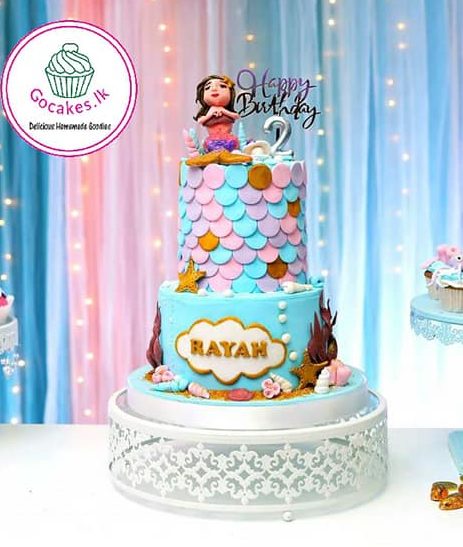 SAIBURAZ Mermaid cake toppers happy birthday Beach cupcake India | Ubuy