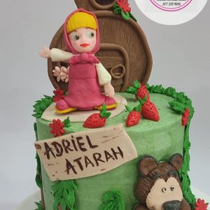 Masha and the bear cakes