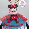 3D mickey mouse cake