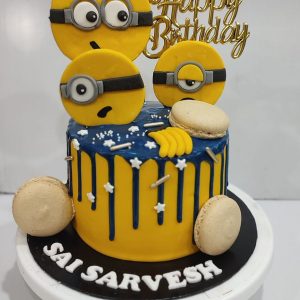 minions cake 3D