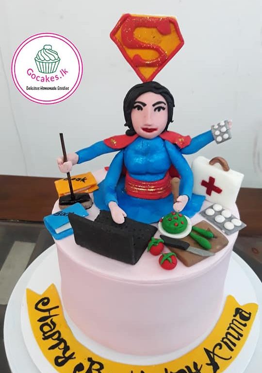 Super Mom Cake by Sugarmoo in Riyadh | Joi Gifts