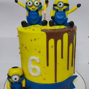 Minion Themed Cake