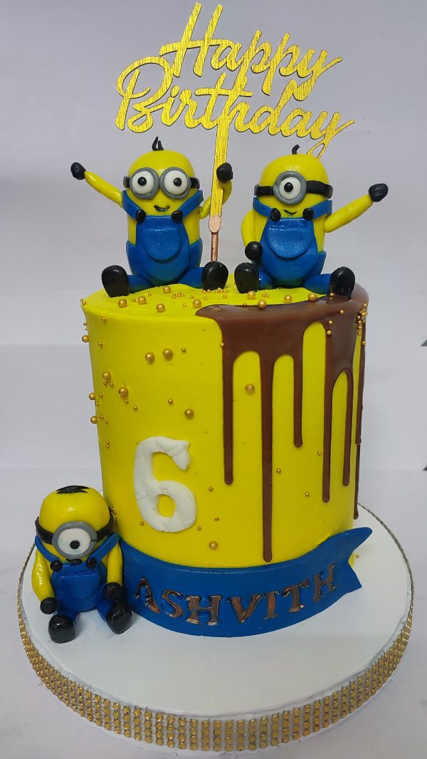 Minion Themed Cake